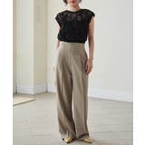 シアー刺しゅうベスト | RANAN | 詳細画像4