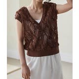 シアー刺しゅうベスト | RANAN | 詳細画像6