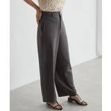 麻調素材カーブスラックス | RANAN | 詳細画像12