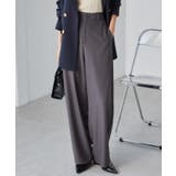 麻調素材カーブスラックス | RANAN | 詳細画像20 