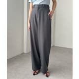 麻調素材カーブスラックス | RANAN | 詳細画像24 