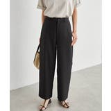 麻調素材カーブスラックス | RANAN | 詳細画像5