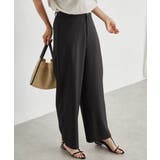 麻調素材カーブスラックス | RANAN | 詳細画像6