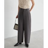 麻調素材カーブスラックス | RANAN | 詳細画像9