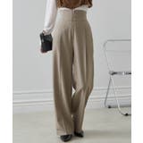 ハイウエストジップワイドパンツ | RANAN | 詳細画像11 