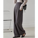 ハイウエストジップワイドパンツ | RANAN | 詳細画像3 