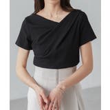 ドレープリブTシャツ | RANAN | 詳細画像2