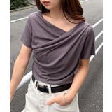 ドレープリブTシャツ | RANAN | 詳細画像50