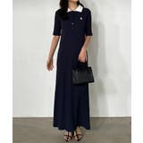 【M~LLサイズ展開】<U.S.POLO ASSN.>ポロ衿リブワンピース | RANAN | 詳細画像24