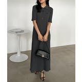 グレー | ＜Ｕ．Ｓ．Ｐ＞ポロ衿リブワンピース | RANAN