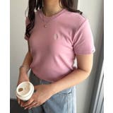 ピンク | <U.S.P>スムースTシャツ | RANAN