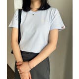 サックスブルー | <U.S.P>スムースTシャツ | RANAN