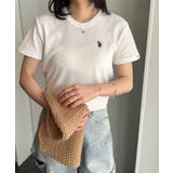 ホワイト | <U.S.P>スムースTシャツ | RANAN