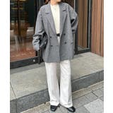 ダブルテーラードツイードジャケット | RANAN | 詳細画像12 