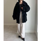 ステンカラーボアコート | RANAN | 詳細画像18 