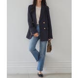 ゴールドボタンＷテーラードジャケット | RANAN | 詳細画像10 