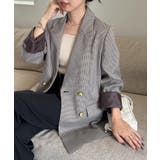 ゴールドボタンＷテーラードジャケット | RANAN | 詳細画像11 