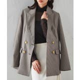 ゴールドボタンＷテーラードジャケット | RANAN | 詳細画像15 