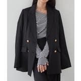 ゴールドボタンＷテーラードジャケット | RANAN | 詳細画像17 