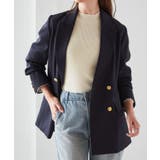 ゴールドボタンＷテーラードジャケット | RANAN | 詳細画像4 