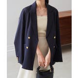 ゴールドボタンＷテーラードジャケット | RANAN | 詳細画像6 