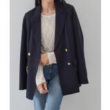 ゴールドボタンＷテーラードジャケット | RANAN | 詳細画像8 