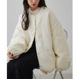 ノーカラーオーバーサイズ中わたブルゾン | RANAN | 詳細画像10