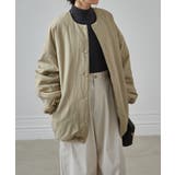 ノーカラーオーバーサイズ中わたブルゾン | RANAN | 詳細画像14