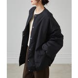 ノーカラーオーバーサイズ中わたブルゾン | RANAN | 詳細画像4