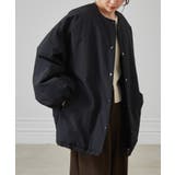 ノーカラーオーバーサイズ中わたブルゾン | RANAN | 詳細画像5