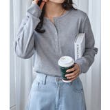 ヘンリーネックワッフルロンＴ | RANAN | 詳細画像11 