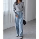 ヘンリーネックワッフルロンＴ | RANAN | 詳細画像15 