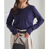 ヘンリーネックワッフルロンＴ | RANAN | 詳細画像24 