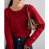 ヘンリーネックワッフルロンＴ | RANAN | 詳細画像26 