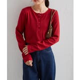 ヘンリーネックワッフルロンＴ | RANAN | 詳細画像29 