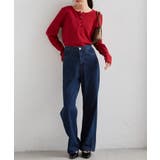 ヘンリーネックワッフルロンＴ | RANAN | 詳細画像30 