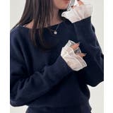 フレアーチュール袖スラブシアーＴ | RANAN | 詳細画像2 