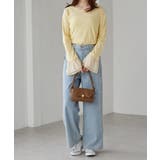 フレアーチュール袖スラブシアーＴ | RANAN | 詳細画像38 