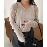 ２ＷＡＹレイヤードシアーベロアトップス | RANAN | 詳細画像2 