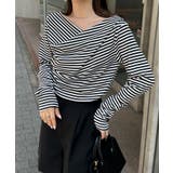 ドレープオフショルリブロンＴ | RANAN | 詳細画像23 