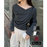 RANAN（ラナン） | ドレープオフショルリブロンＴ