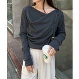 ドレープオフショルリブロンＴ | RANAN | 詳細画像27 