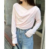 ドレープオフショルリブロンＴ | RANAN | 詳細画像42 