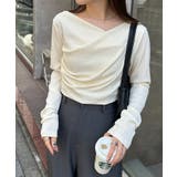 ドレープオフショルリブロンＴ | RANAN | 詳細画像47 