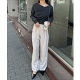 ドレープオフショルリブロンＴ | RANAN | 詳細画像5 