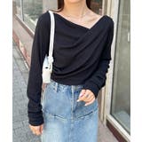 ドレープオフショルリブロンＴ | RANAN | 詳細画像7 