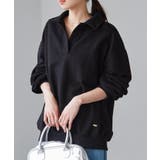 襟付きオーバーサイズスウェット | RANAN | 詳細画像11 