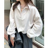 襟付きオーバーサイズスウェット | RANAN | 詳細画像14 