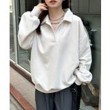 襟付きオーバーサイズスウェット | RANAN | 詳細画像16 