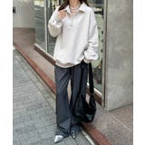 襟付きオーバーサイズスウェット | RANAN | 詳細画像17 